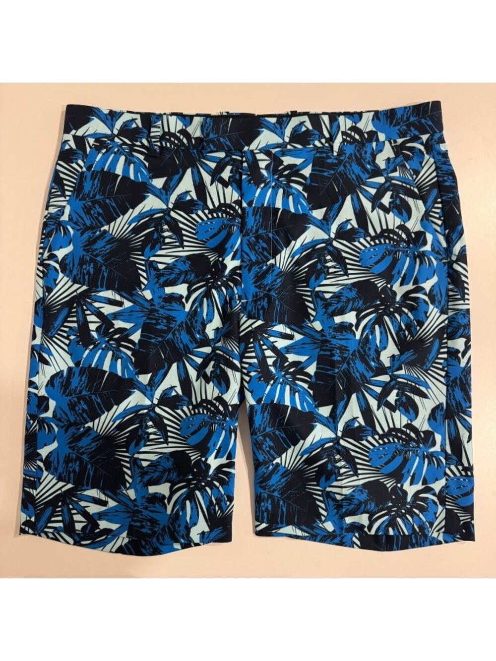 G/FORE Mens Palm Leaf Printed Golf Shorts 9" Size 36 EUC
